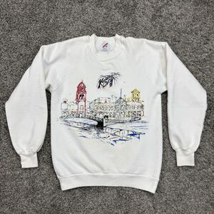 Kansas City Country Club Plaza River All Over Print Sweatshirt Size M